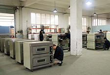 Assembly shop of oven